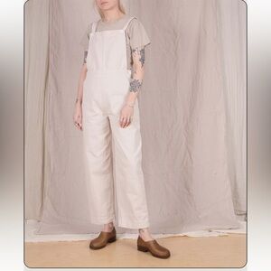 Ali Golden Ecru Fitted Overall Jumper - Small